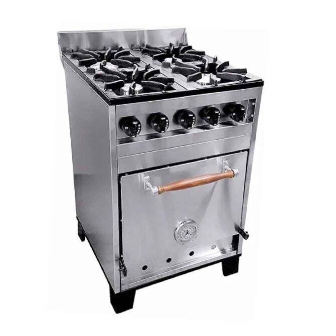 Cocina Industrial EG | Country 57 | 4 hornallas puerta ciega
