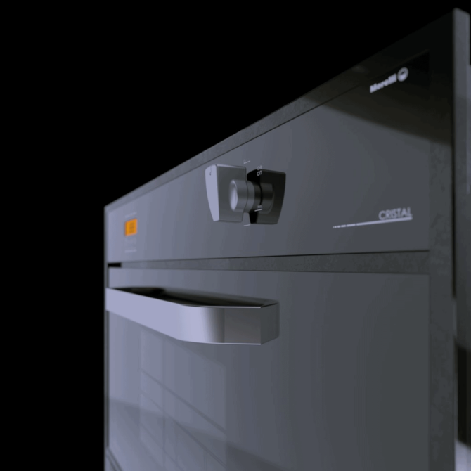 Horno a Gas empotrable Morelli | Cristal 600