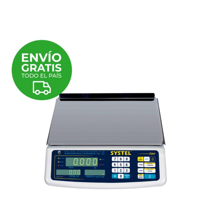 Balanza Digital Systel | Clipse | 5kg s/ torre