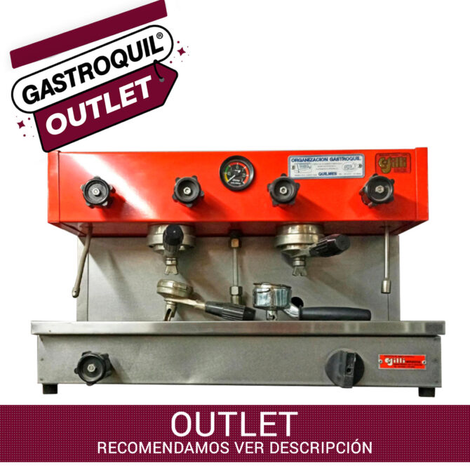 [Outlet] Máquina de Café Expresso 2 Bocas Gilli - Discontinuada (Unidad 467)